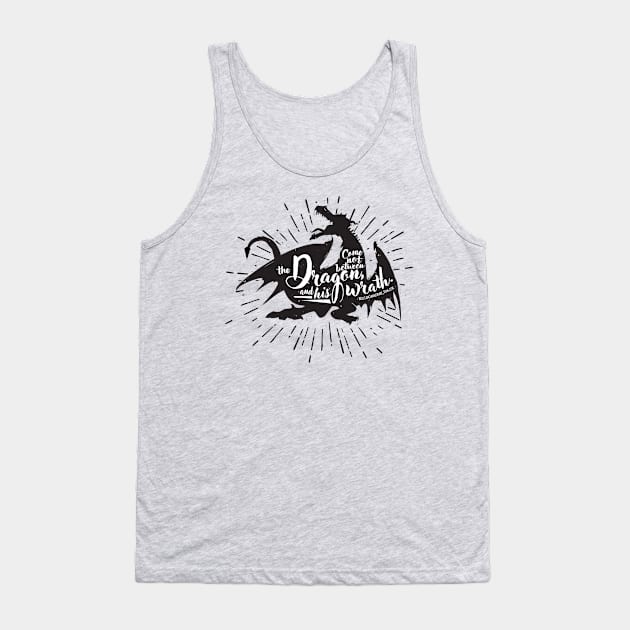 A Dragon's Wrath Tank Top by DavidByronHicks